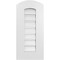 Ekena Millwork Arch Top Surface Mount PVC Gable Vent: Non-Functional, w/ 3-1/2"W x 1"P Standard Frame, 12"W x 24"H GVPAR12X2401SN - alternate 1